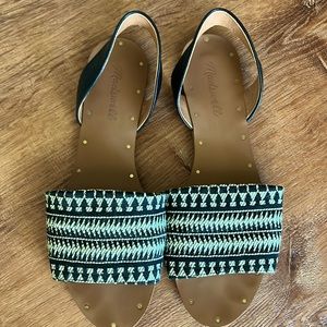 Madewell slip on sandals